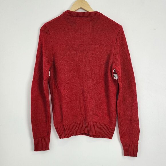 Ugly Christmas Sweater I Love Beer Pullover Unisex American Stitch Festive Party - Picture 5 of 12